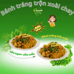 Bánh tráng trộn xoài