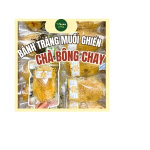 BÁNH TRÁNG MUỐI GHIỀN CHÀ BÔNG CHAY