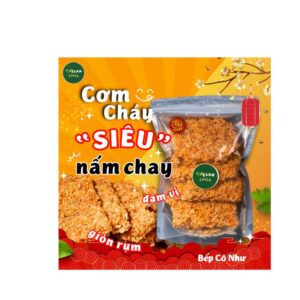 Cơm cháy CHAY Siêu nấm giòn rụm - Loại cay vừa